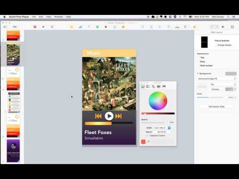 FlatUIColors in Alfred and Keynote