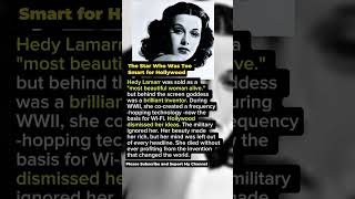 the star who was too smart for Hollywood, Hedy Lamarr #shorts #celebrity #famous #hollywood