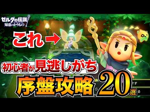 【ゼルダ知恵のかりもの】初心者必見！序盤に知るべきお得情報20選｜おすすめ金策/ミニゲーム/アクセサリーetc...【ゼルダの伝説】