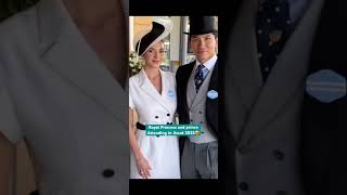 Royal Princess and prince Attending in Ascot 2025😍 #brunei #royal #mateen #royalbrunei #wedding