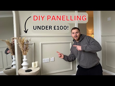 DIY Wall Panelling on a Budget: Transform Your Home for Under £100!