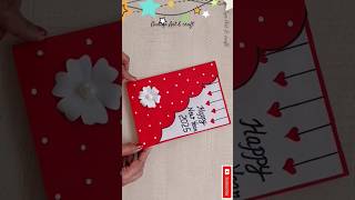 Easy & cute 😍  New year Card making 2025 #shorts #ytshorts #diy #howtomake #newyear  #trending