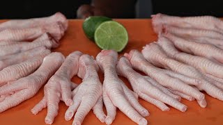 HOW TO PROPERLY CLEAN CHICKEN FOOT ( FEET) FOR COOKING | Hawt Chef