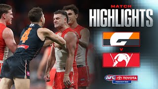 GWS Giants v Sydney Swans Highlights | Round 20, 2025 | AFL