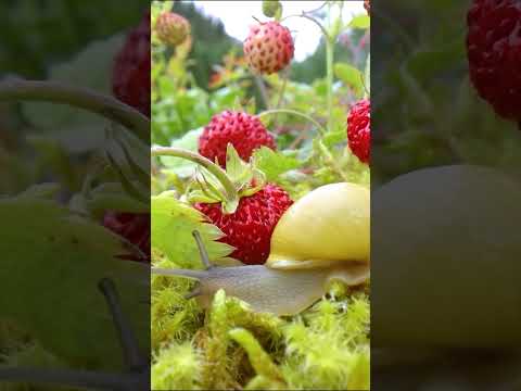 Snail 4K | Piano Music And Rain Sound | See Full 👆