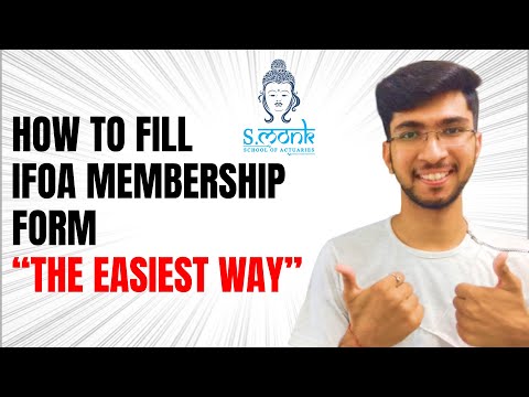 Institute and Faculty of Actuaries membership form | S.MONK