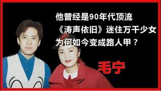 毛宁曾经是90年代顶流《涛声依旧》迷住万千少女为何如今变成路人甲？ #一首歌一个故事   #经典老歌  #音乐