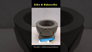 Cement Pot #cementing #cement  #art #trending #viral #diy #shorts #youtubeshorts #diy