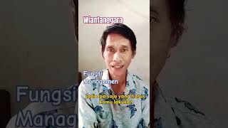 Manager Harus Tahu Fungsi Managemen
