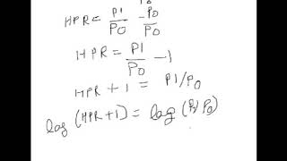 Bright Analyst, CFA Level 1,Lognormal Distribution