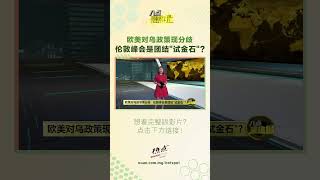 欧美对乌政策现分歧   伦敦峰会是团结"试金石"? #伦敦峰会 #欧美 #俄乌战争 #特朗普 #瓜分