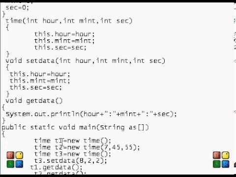 set hours, minutes, second date in java programming