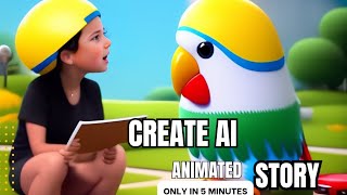 how to create animated story with Chatgpt|| how to make animated video|| animated story video