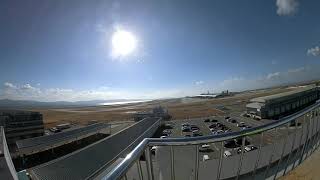 関空展望スカイビューからの眺め2018年1月