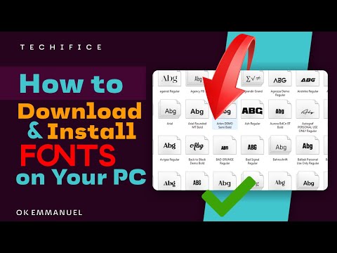 3 Ways to Install Fonts on Your Computer