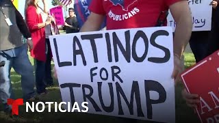 Trump logró un voto histórico de los latinos. Ahora la mayoría lo reprueba | Noticias Telemundo