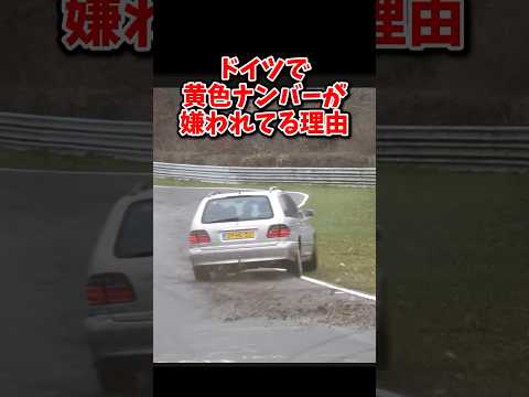 ドイツで黄色ナンバーが嫌われている理由