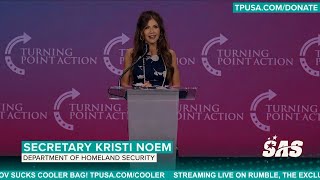 🇺🇸 DHS Secretary Kristi Noem at SAS 2025 by Turning Point USA in Tampa, Florida [Full Speech]