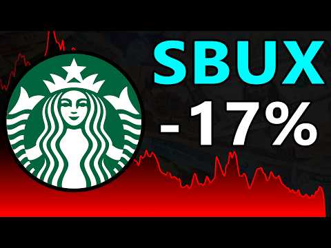 Starbucks Stock is Crashing - Here's Everything You Need to Know