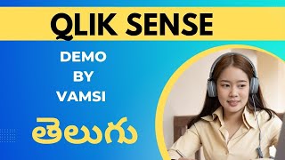 Qlik Sense Demo by Vamsi sir in Telugu  21st Dec 2022 Contact - 9059868766
