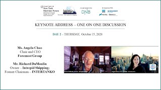 2020 New York Maritime Forum - Keynote Address - One-on-One Discussion - Ms. Chao & Mr.Intrepid