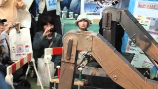 JAMSTEC横須賀本部施設一般公開しんかい6500マニピュレータ実演