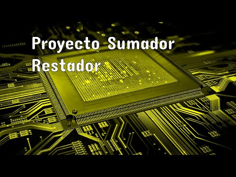 Explicación del proyecto sumador-restador