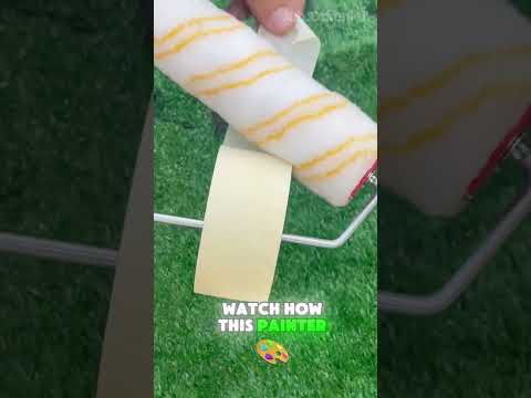 Genius Tape Trick! Watch how this painter does it easily