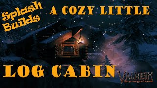 Let's build a log cabin in the mountains in Valheim - Vanilla build guide
