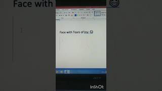 How to make Face with Tears of joy(1f602) 😂 with Unicode Character #viralshorts