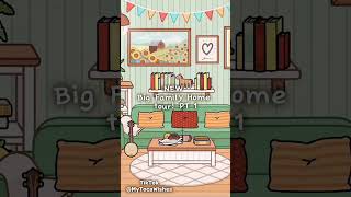 new house tour update toca boca #tocaboca #tocahacks #tocalifeworld #games #shorts #short
