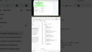 Visualize your ServiceNow data using LLM #openwebui #servicenow #chatgpt #coding #openservice