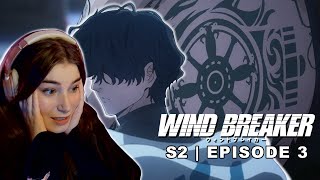 UM HELLO?! WHO IS THIS MAN?! - WIND BREAKER SEASON 2 EPISODE 3 REACTION!