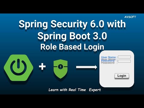 Spring Security 6.0 with Spring boot 3.0+ | Role based | Security Part 1