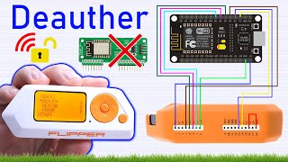 How to Use Flipper Zero D.eauther with ESP8266 NodeMCU & Wemos D1 Mini External Module: Wiring Guide