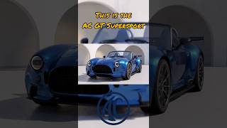 AC GT SuperSport Making a massive 1,025 horsepower #accobra #acauto #shelbycobra #roadster #rare #v8