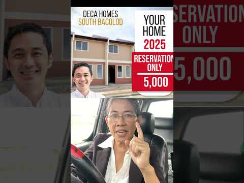 Affordable housing for BACOLODNON #bacolodcity #pagibighousingloan #decahomes #decahomessouthbacolod