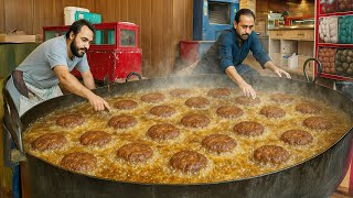 Afghanistan Most famous Chapli Kabab recipe | 1 Piece 5 KG | Street food