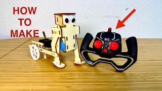 Easiest DIY Robot Ever! Build It at Home in Minutes 🔥