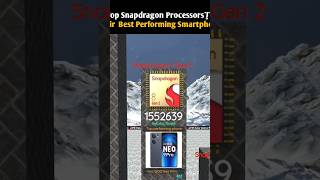 Top 10  Snapdragon Processors|| & Their  Best Performing Smartphones 💪