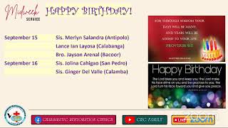 Midweek Service 09.14.22