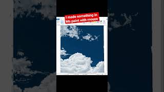 is it worth subscribing ☹️ #art #mspaint #landscapeart #clouds #speedpaint #artist #howtopaint