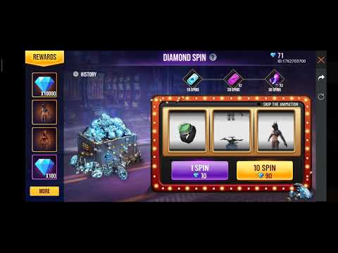 💎DIAMOND SPIN /10000 new event || free fire new event