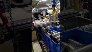 Interlock fitting in bellow by #expending process #short