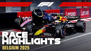 Belgian GP 2025 INSANE  Highlights | Last Lap Chaos & Wild Overtakes! Sim