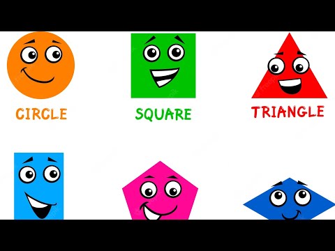 Learn New Shapes drawing,Colors for kids|Toddler Learning videos,2d shapessong,preschool learning,