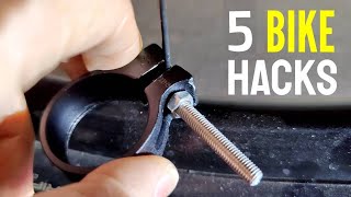 Top 5 useful bike hacks