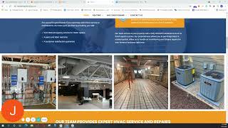 KTS Heating and Cooling Website design