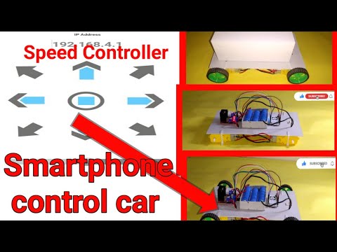 How to make wifi control car using nodemcu or esp8266 #wificar #nodemcucar #smartcar