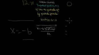CBSE 10 TERM 2 | MOST IMPORTANT 30 QUESTIONS| FULL MATHS CRASH COURSE | QUESTION #3